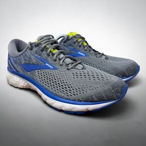 Brooks Ghost 11 Running Shoes Mens 13 Narrow B Grey Blue 1102881B006